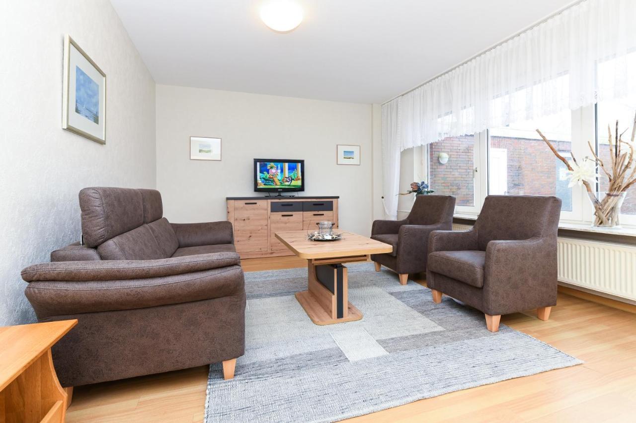 Haus Luettje Hoern Erdgeschoss Bensersiel Buitenkant foto
