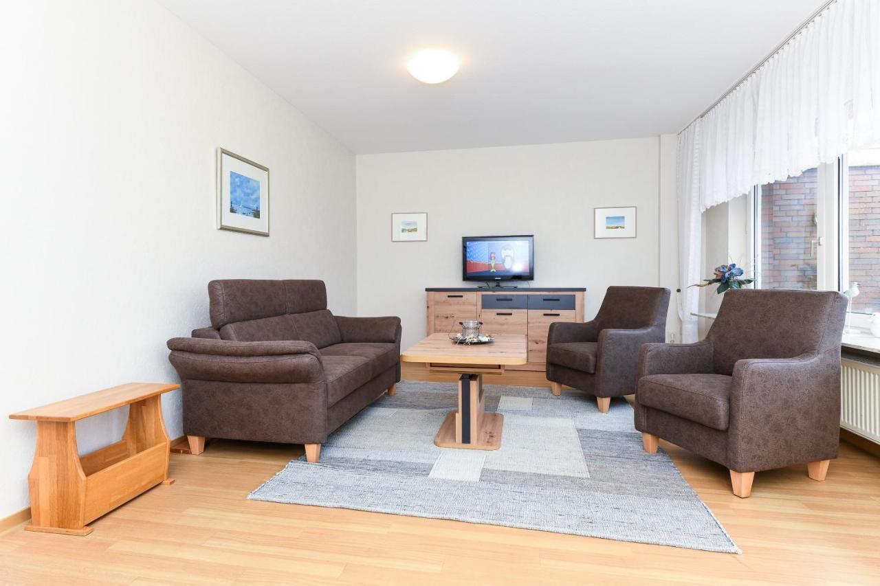 Haus Luettje Hoern Erdgeschoss Bensersiel Buitenkant foto